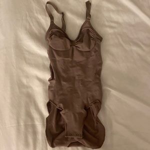 Skims Seamless Sculpting Bodysuit Brief with Snaps